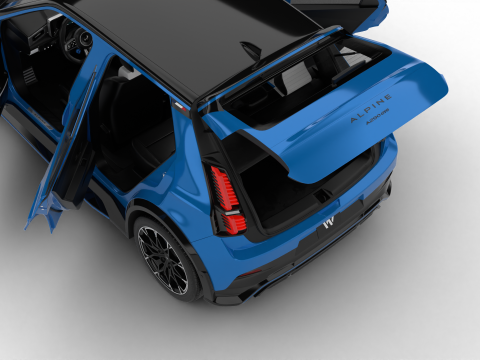Alpine A290 GTS 2025 HQ 3D Model