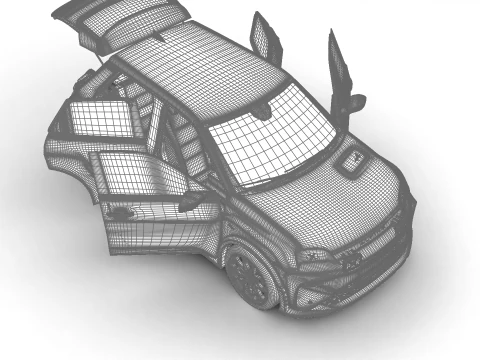 阿尔派 A290 GTS 2025 总部 3D 模型