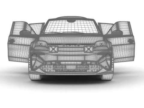 阿尔派 A290 GTS 2025 总部 3D 模型