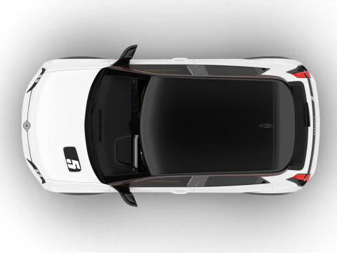 Renault 5 E-Tech Iconic 2025 года 3D Модель