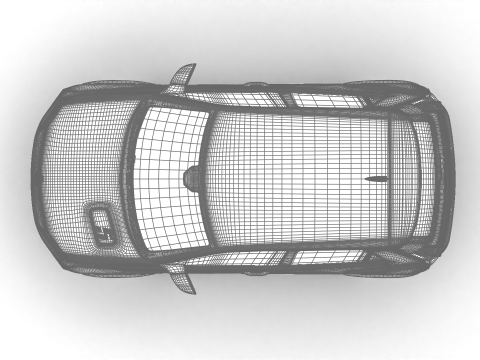 Renault 5 E-Tech Iconic 2025 3D मॉडल