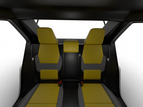 Renault 5 E-Tech 2025 Iconic HQ 3D Model