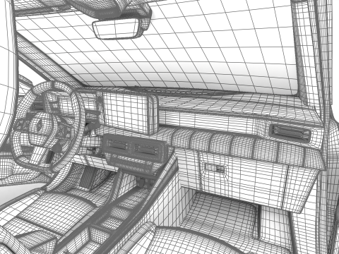 Renault 5 E-Tech 2025 Iconic HQ 3D Model
