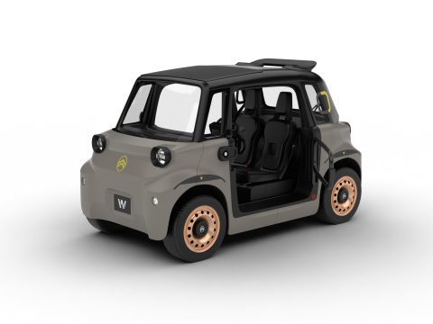 Citroen Ami Buggy 2025 HQ 3D Модель