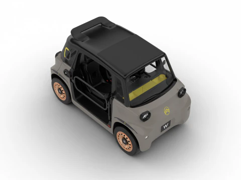 Citroen Ami Buggy 2025 HQ 3D Model