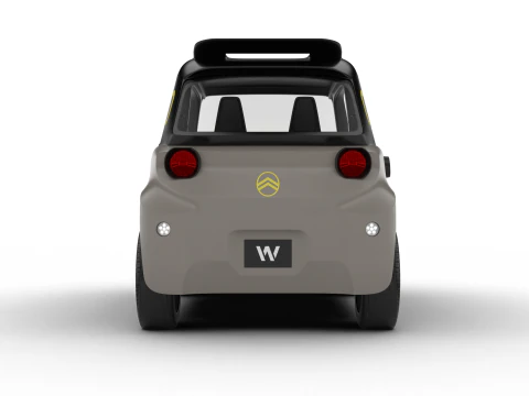 Citroen Ami Buggy 2025 HQ 3D Model