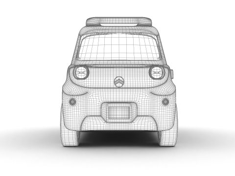 Citroen Ami Buggy 2025 HQ 3D 模型