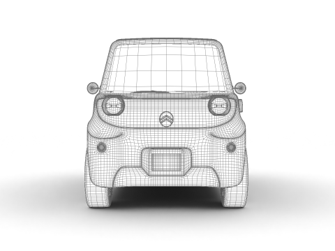 Citroen Ami Buggy 2025 HQ 3D 模型