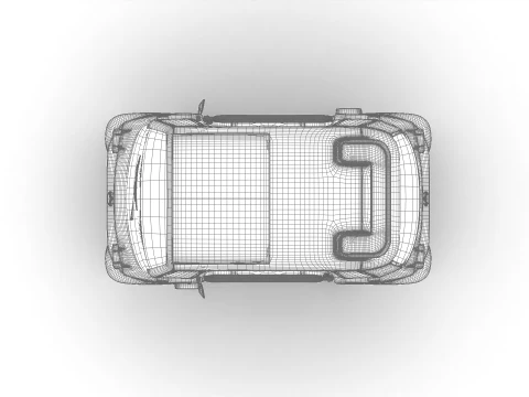 Citroen Ami Buggy 2025 HQ 3D Model