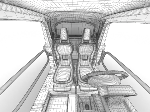Citroen Ami Buggy 2025 HQ 3D 模型
