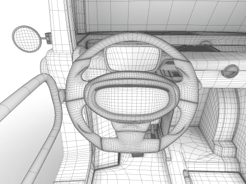 Citroen Ami Buggy 2025 HQ 3D 模型