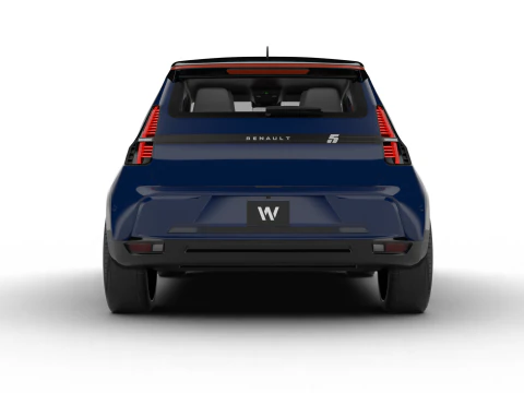 Renault 5 E-Tech Roland-Garros 2025 3D Model