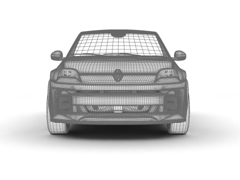 Renault 5 E-Tech Roland-Garros 2025 Model 3D