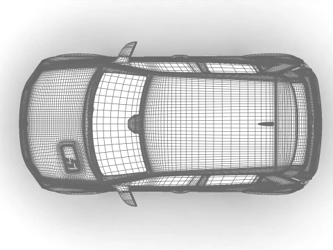 Renault 5 E-Tech Roland-Garros 2025 3D Model