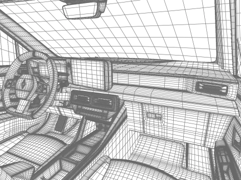 Renault 5 E-Tech Roland-Garros 2025 3D Model