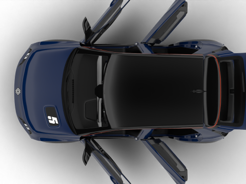 Renault 5 E-Tech Roland-Garros 2025 Modèle 3D