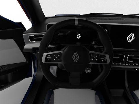 Renault 5 E-Tech Roland-Garros 2025 Modèle 3D