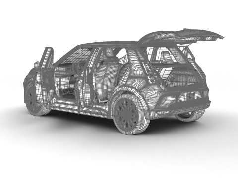 Renault 5 E-Tech Roland-Garros 2025 Modèle 3D