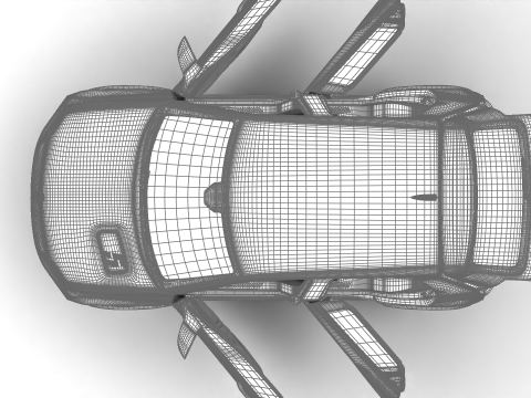 Renault 5 E-Tech Roland-Garros 2025 Modèle 3D