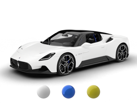 Maserati MC20 2021 3D Модель