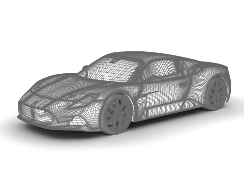 Maserati MC20 2021 Model 3D