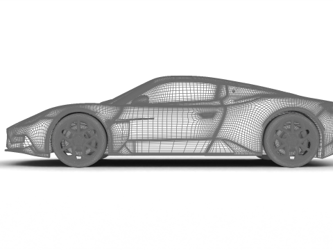 Maserati MC20 2021 Model 3D