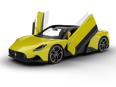 Maserati MC20 2021 HQ 3Dモデル