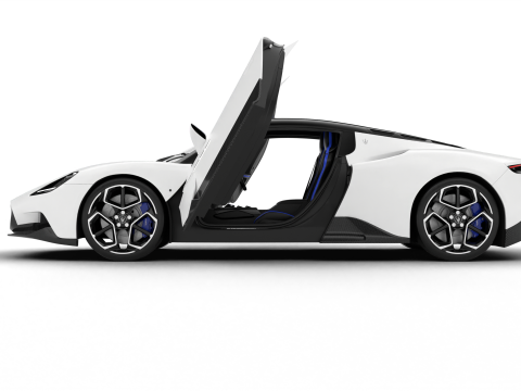 Maserati MC20 2021 HQ 3Dモデル