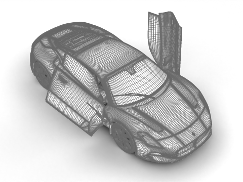 Maserati MC20 2021 HQ 3Dモデル