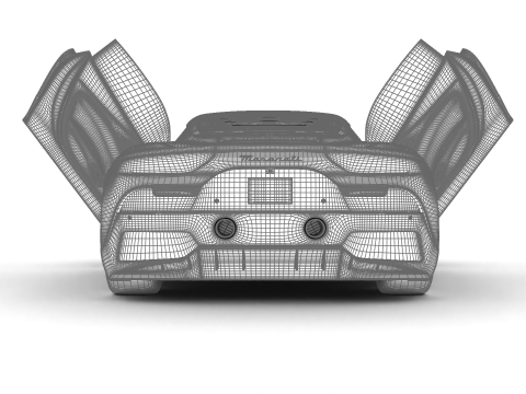 Maserati MC20 2021 HQ 3Dモデル