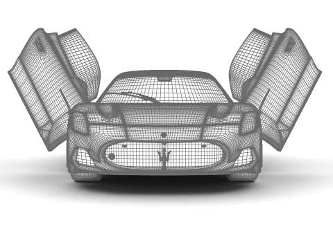 Sede centrale Maserati MC20 2021 Modello 3D