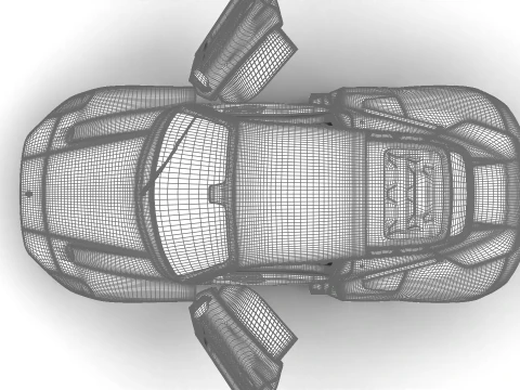 Sede centrale Maserati MC20 2021 Modello 3D
