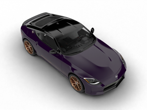 Nissan Z Heritage Edition 2026 Model 3D