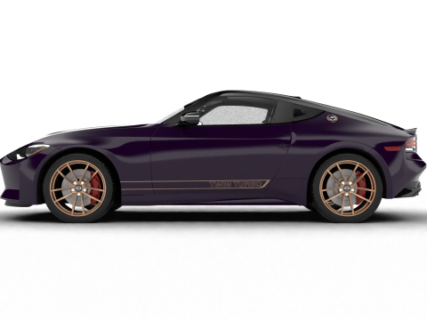 Nissan Z Heritage Edition 2026 Model 3D