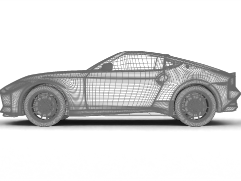 Nissan Z Heritage Edition 2026 Model 3D