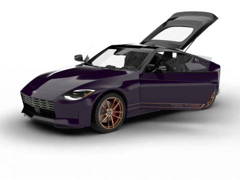 Nissan Z Heritage Edition 2026 HQ 3D Модель