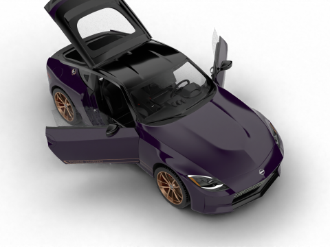 Nissan Z Heritage Edition 2026 HQ 3D 模型