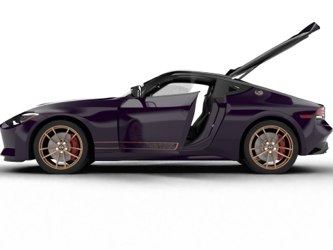 Nissan Z Heritage Edition 2026 HQ 3D 模型
