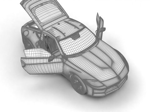 Nissan Z Heritage Edition 2026 HQ 3D 模型