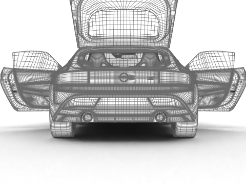 Nissan Z Heritage Edition 2026 HQ 3D 模型