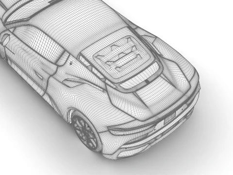 Maserati MC20 Notte Edizione 2023 Modello 3D