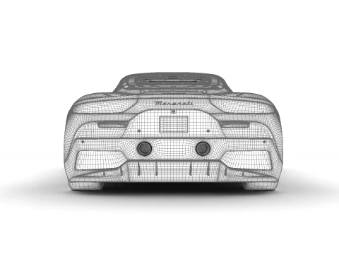 Maserati MC20 Notte Edizione 2023 Modello 3D