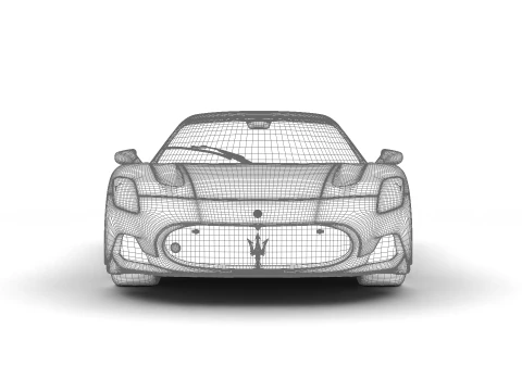 Maserati MC20 Notte Edizione 2023 Modello 3D