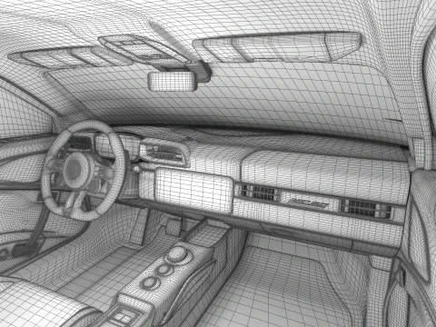 Maserati MC20 Notte Edizione 2023 Modello 3D