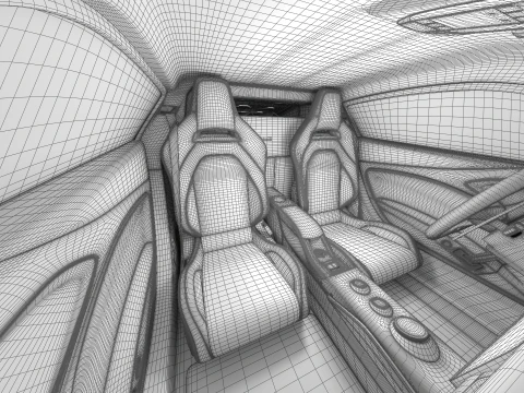 Maserati MC20 Notte Edizione 2023 Modello 3D