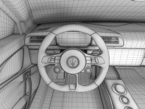 Maserati MC20 Notte Edizione 2023 Modello 3D