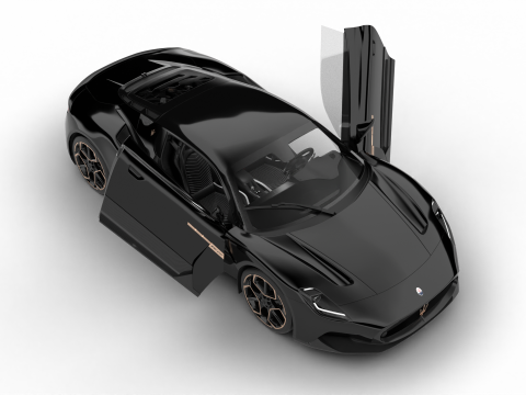 Maserati MC20 Notte Edition 2023 HQ 3D Модель