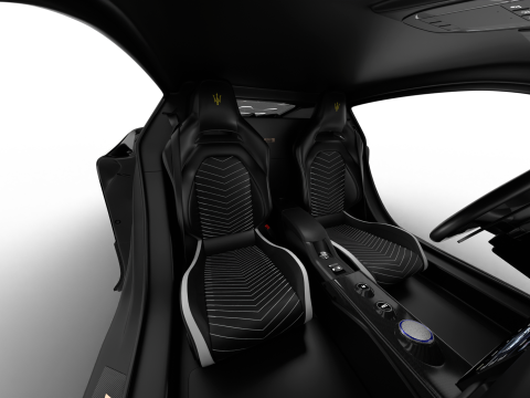 Maserati MC20 Notte Edition 2023 HQ 3D Модель