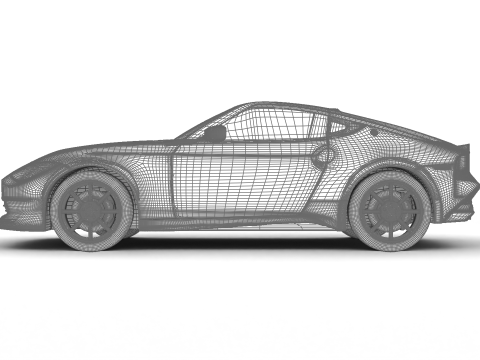 Nissan Z Heritage Edition 2024 Modèle 3D