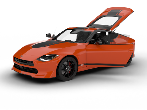 Nissan Z Heritage Edition 2024 HQ 3D Model